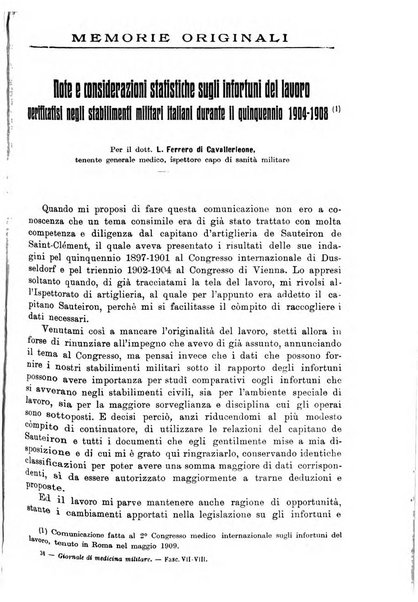 Giornale di medicina militare