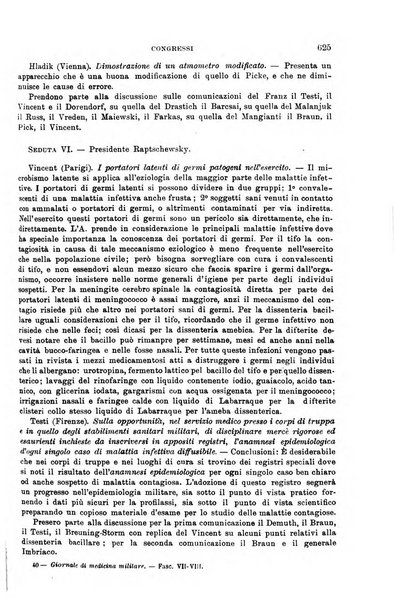 Giornale di medicina militare