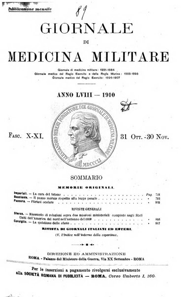 Giornale di medicina militare