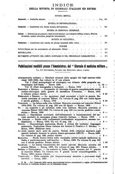 Giornale di medicina militare