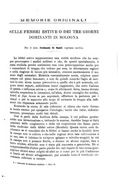 Giornale di medicina militare