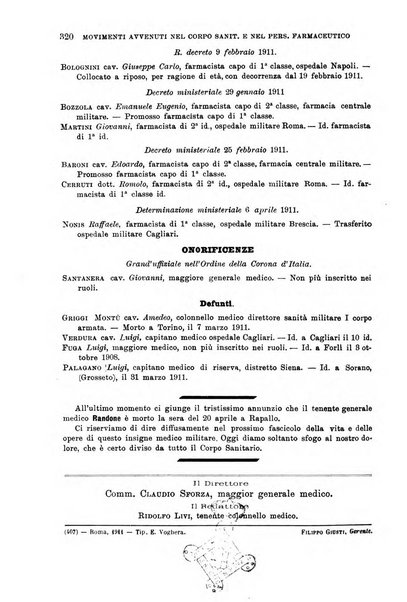 Giornale di medicina militare