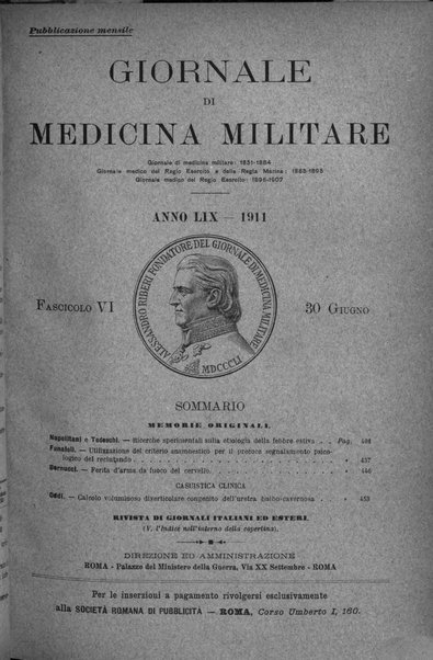 Giornale di medicina militare