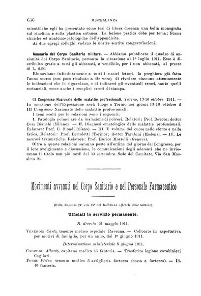 Giornale di medicina militare