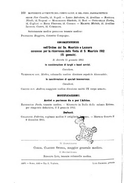 Giornale di medicina militare