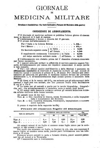 Giornale di medicina militare