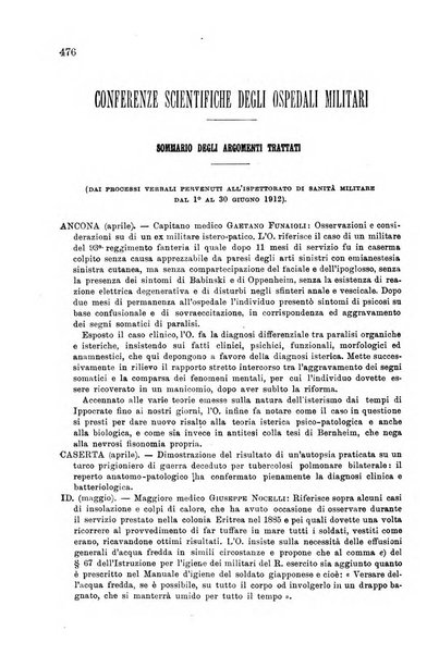 Giornale di medicina militare