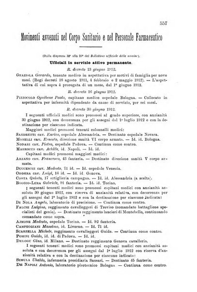 Giornale di medicina militare