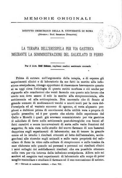 Giornale di medicina militare