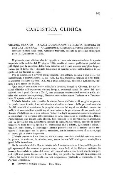 Giornale di medicina militare