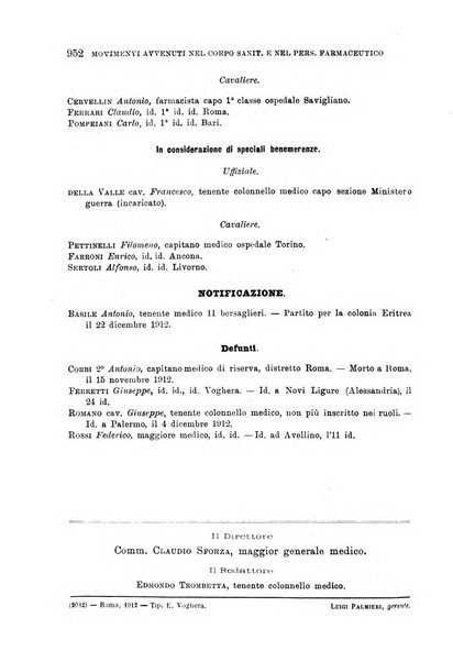 Giornale di medicina militare