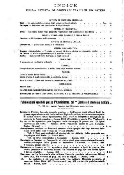 Giornale di medicina militare