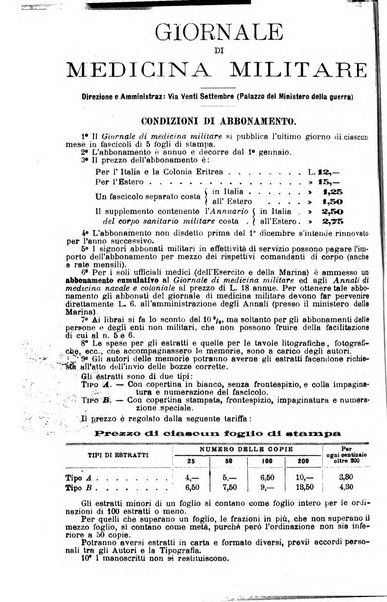 Giornale di medicina militare