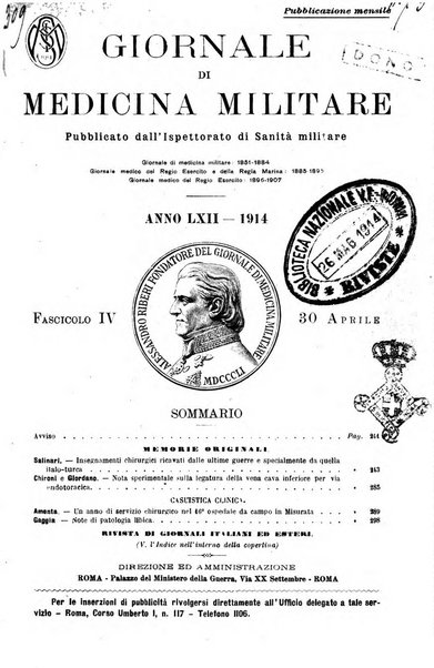 Giornale di medicina militare