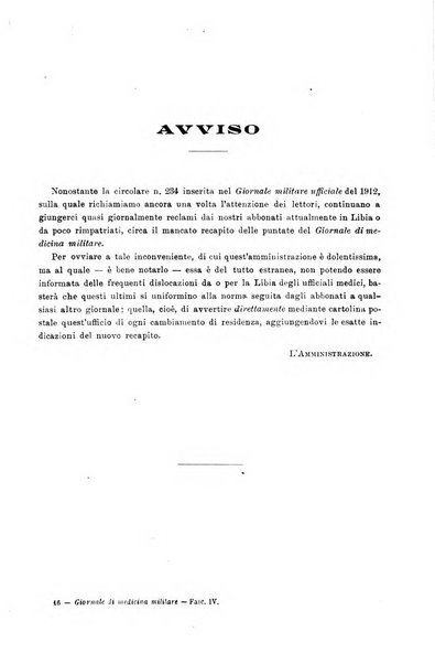 Giornale di medicina militare