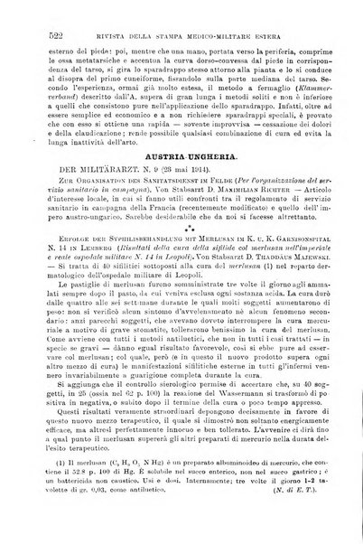 Giornale di medicina militare