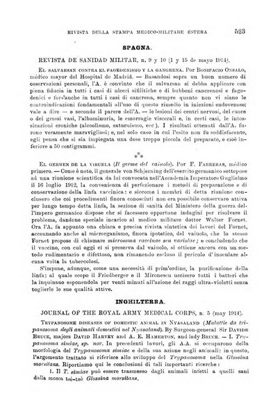 Giornale di medicina militare