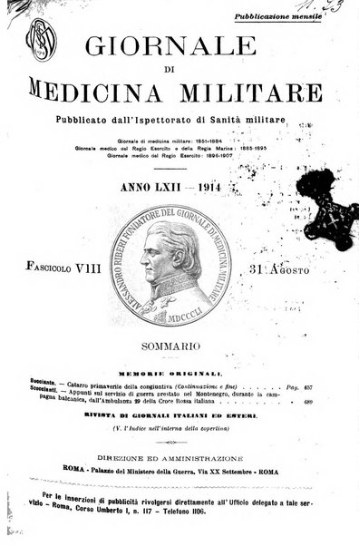 Giornale di medicina militare