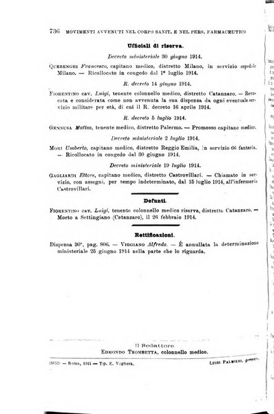 Giornale di medicina militare