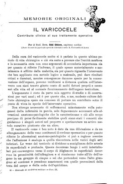 Giornale di medicina militare