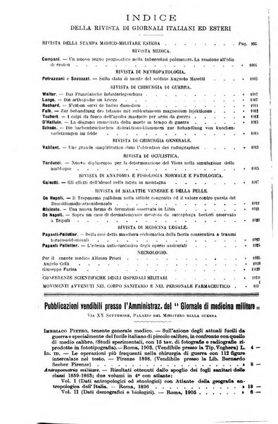 Giornale di medicina militare