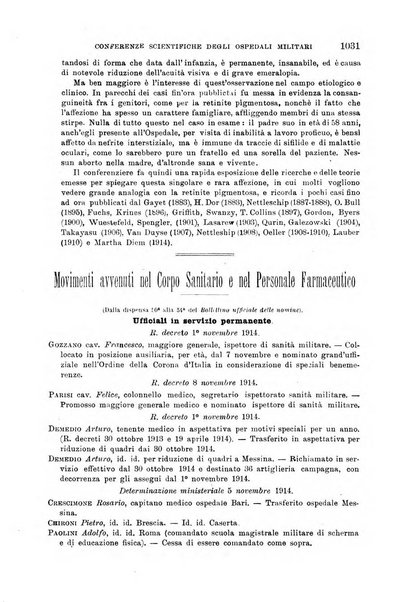 Giornale di medicina militare