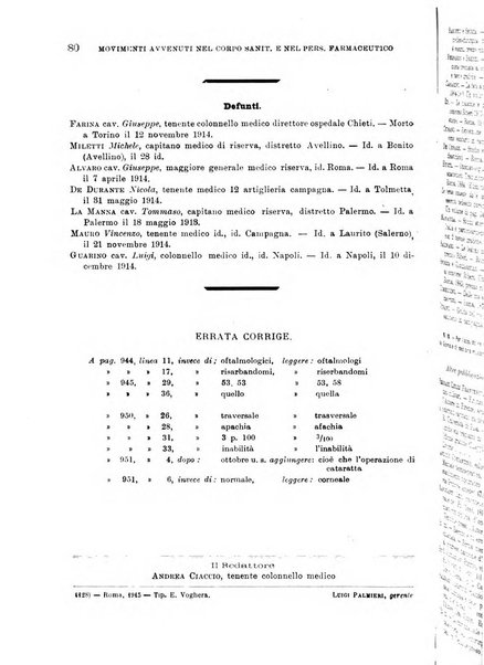 Giornale di medicina militare