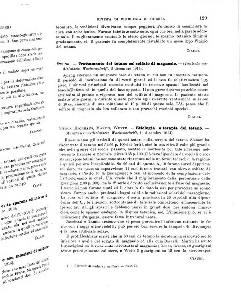 Giornale di medicina militare