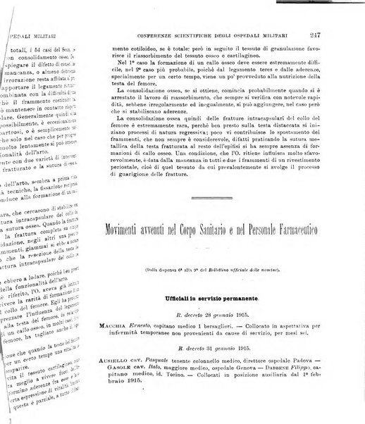 Giornale di medicina militare