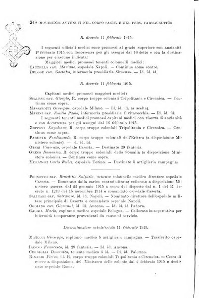 Giornale di medicina militare