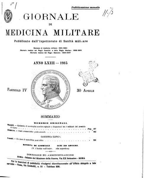 Giornale di medicina militare