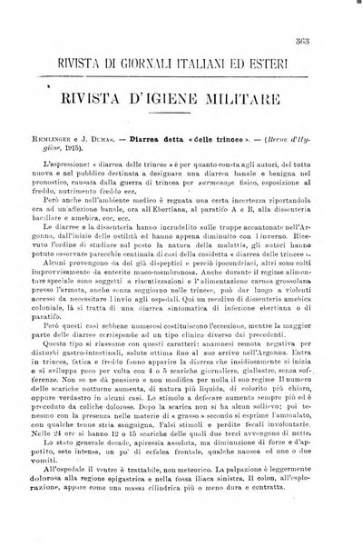 Giornale di medicina militare