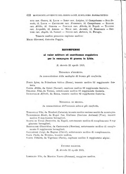 Giornale di medicina militare