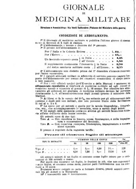 Giornale di medicina militare