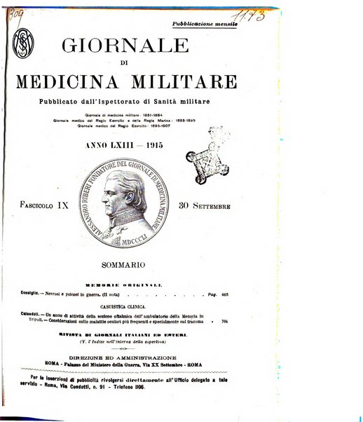 Giornale di medicina militare