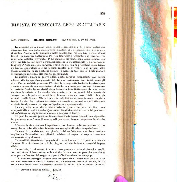 Giornale di medicina militare