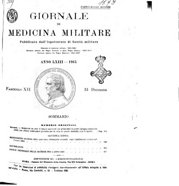 Giornale di medicina militare