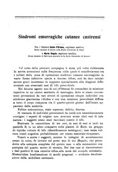 Giornale di medicina militare