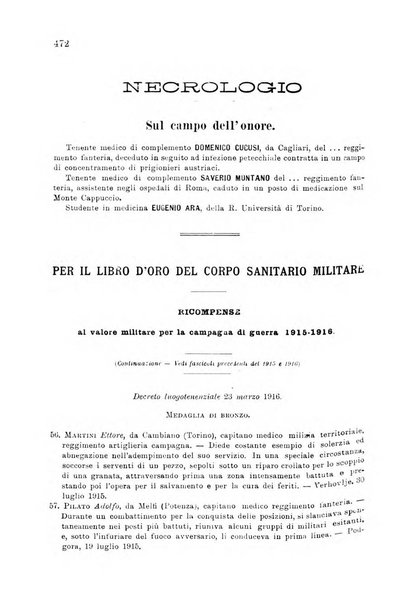 Giornale di medicina militare