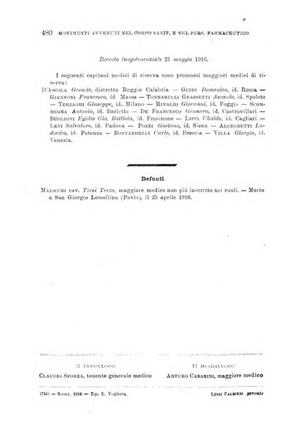 Giornale di medicina militare