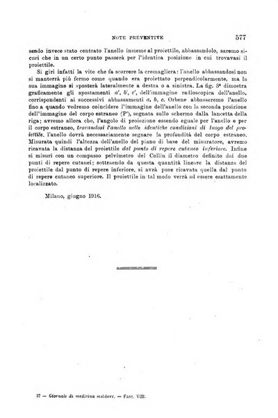 Giornale di medicina militare