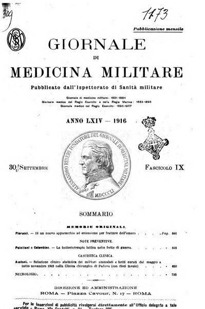 Giornale di medicina militare