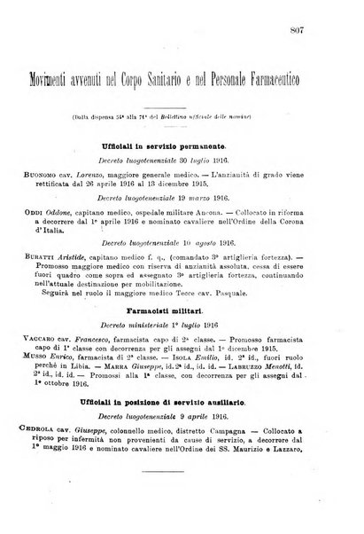 Giornale di medicina militare