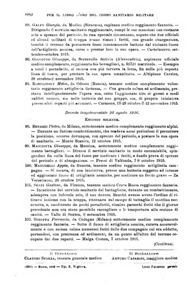 Giornale di medicina militare