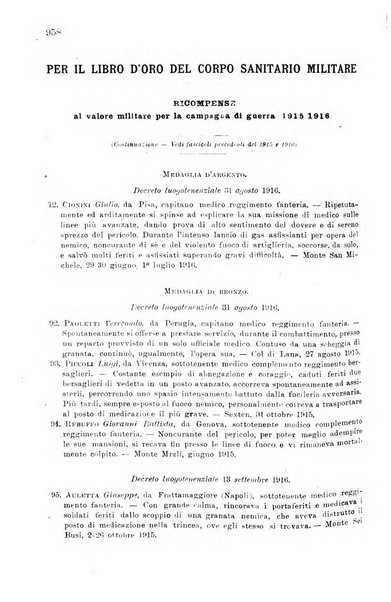 Giornale di medicina militare