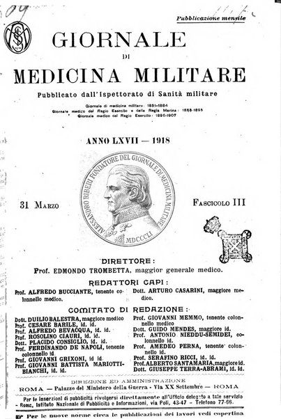 Giornale di medicina militare