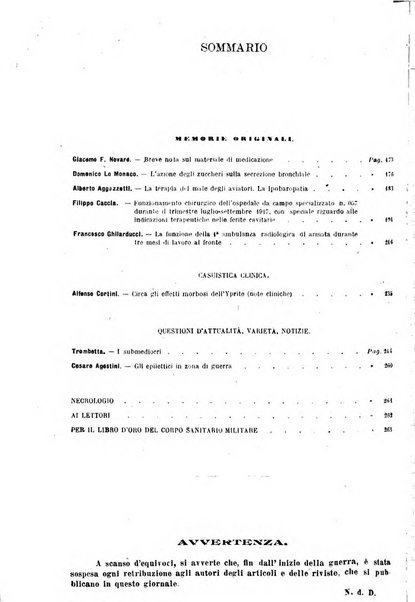 Giornale di medicina militare