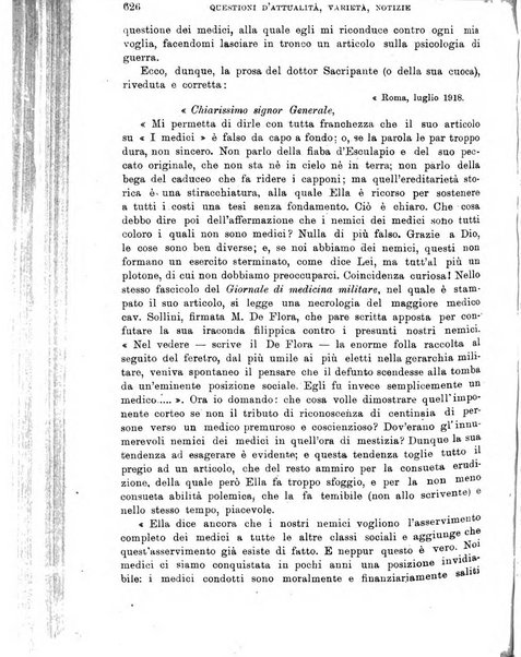 Giornale di medicina militare