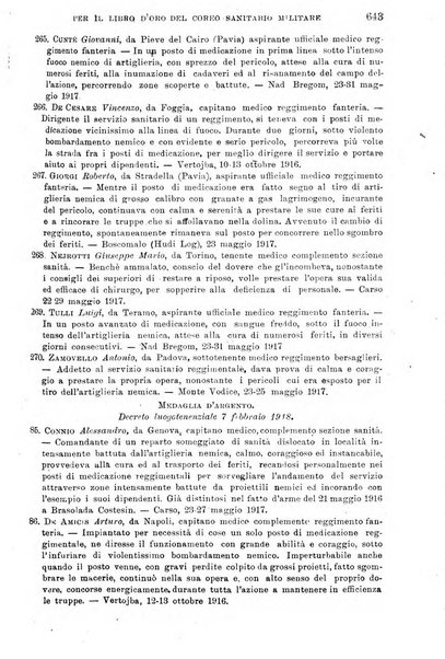 Giornale di medicina militare