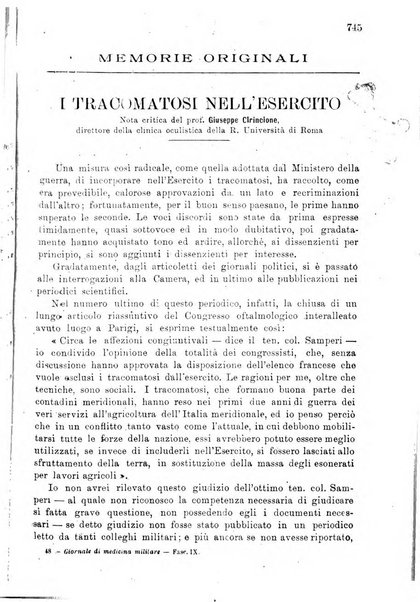 Giornale di medicina militare